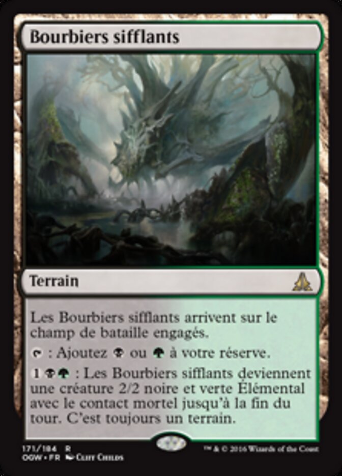Bourbiers sifflants