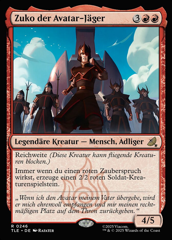 Zuko der Avatar-Jäger