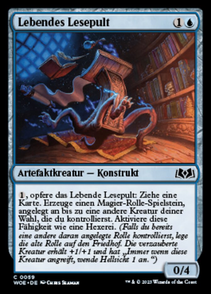 Lebendes Lesepult