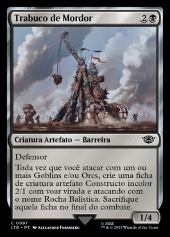 Trabuco de Mordor
