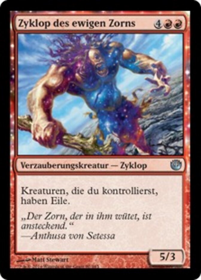 Zyklop des ewigen Zorns