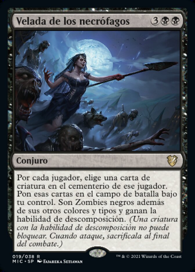 Velada de los necrófagos