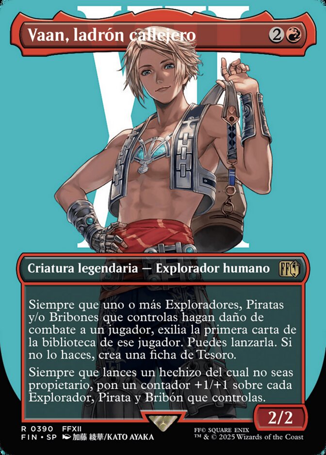Vaan, ladrón callejero