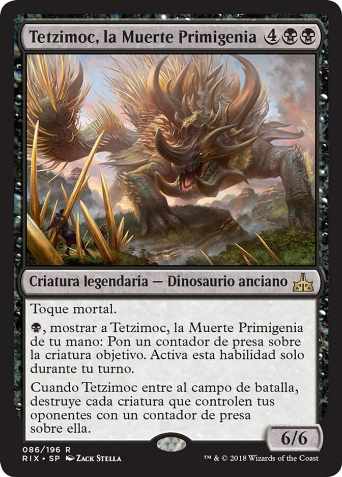 Tetzimoc, la Muerte Primigenia