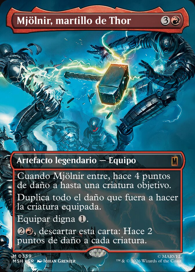 Mjölnir, martillo de Thor