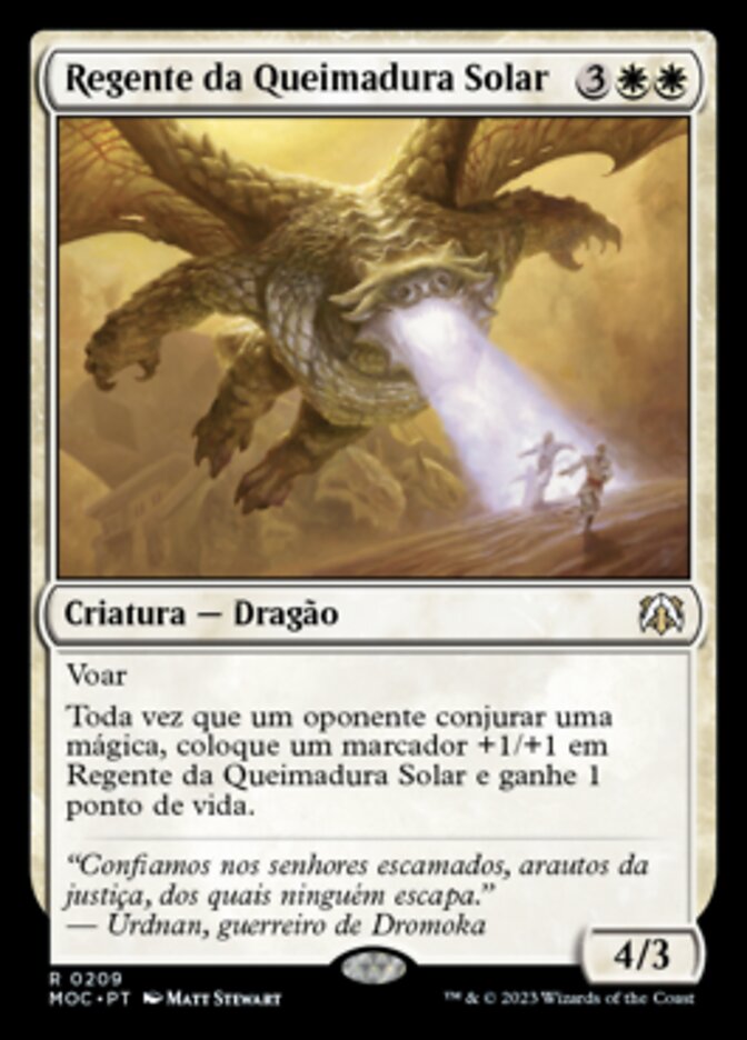 Regente da Queimadura Solar