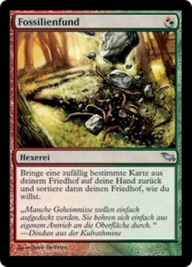Fossilienfund