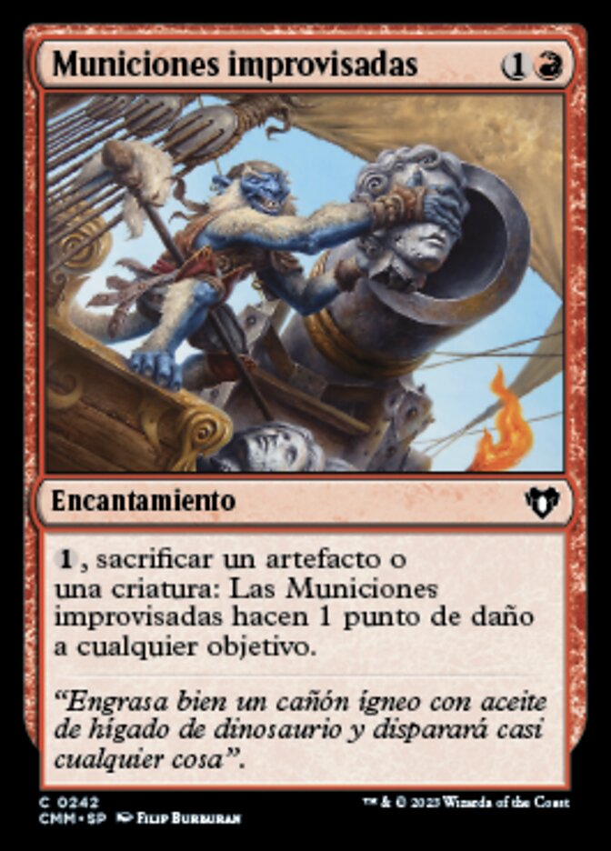 Municiones improvisadas