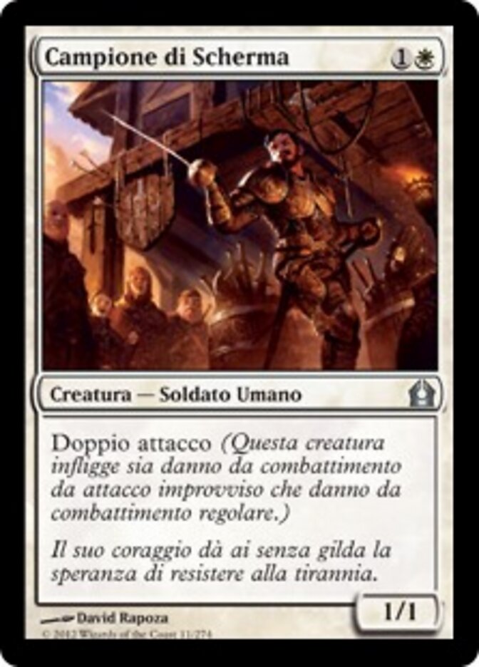 Campione di Scherma