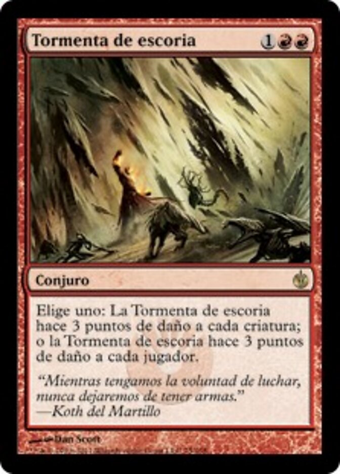 Tormenta de escoria
