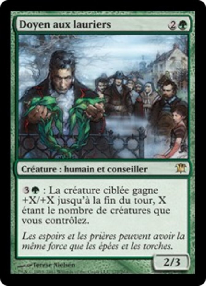 Doyen aux lauriers