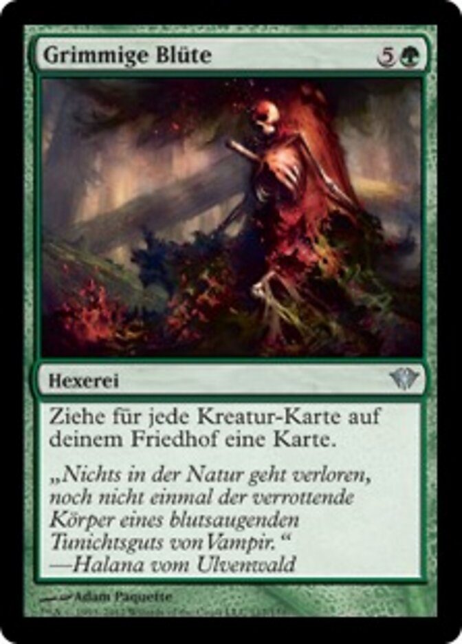 Grimmige Blüte