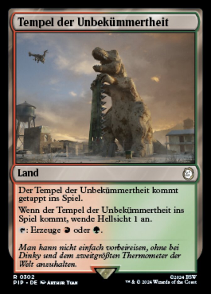 Tempel der Unbekümmertheit