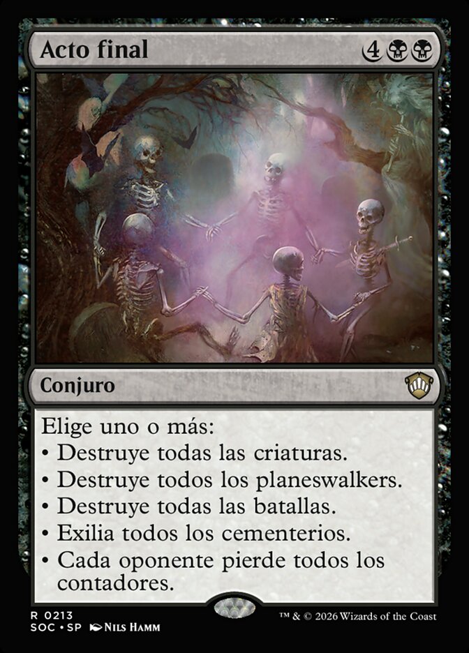 Acto final