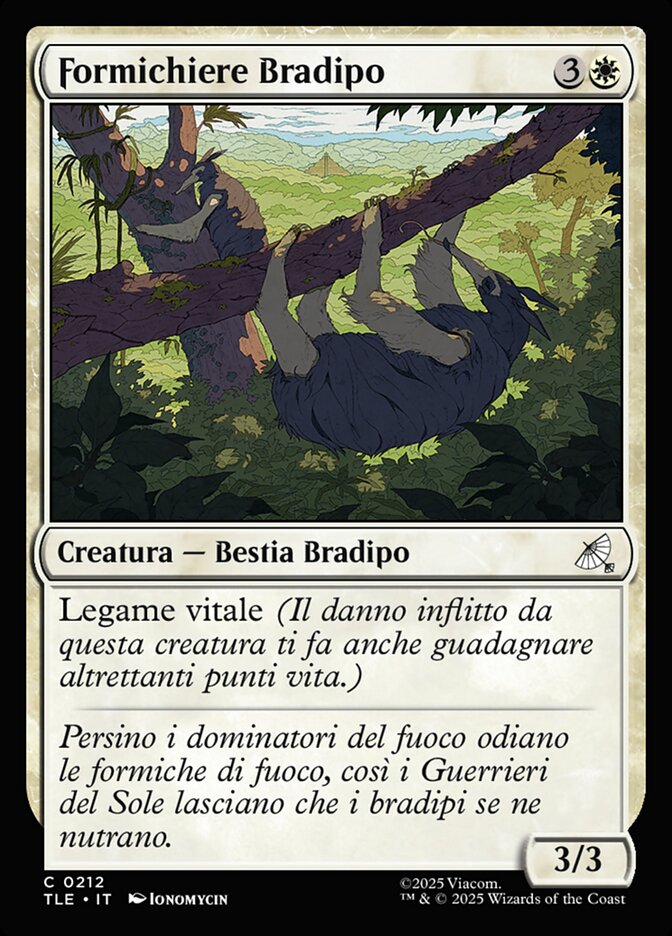 Formichiere Bradipo