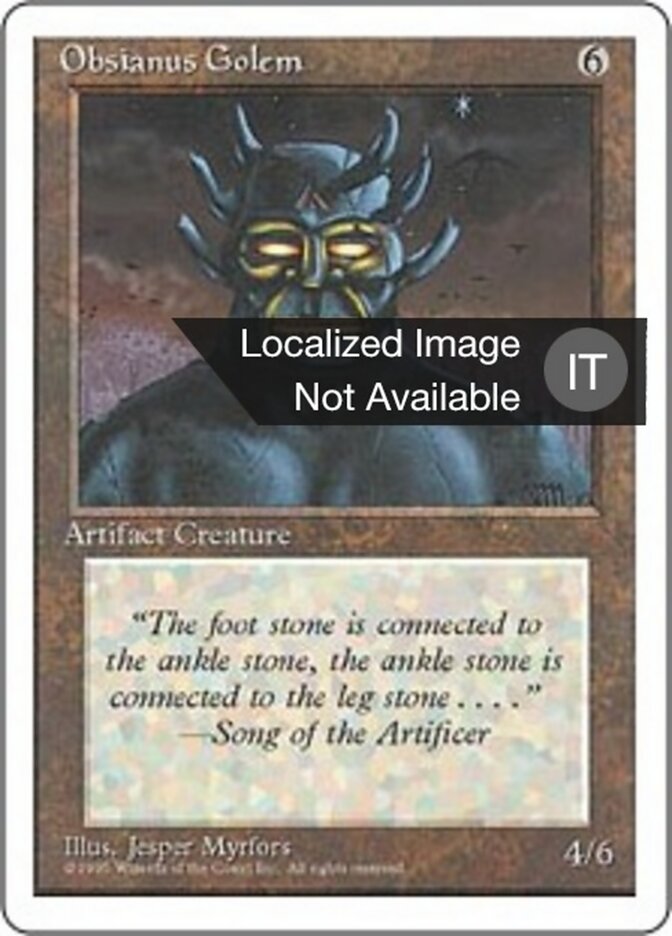 Golem di Obsiana