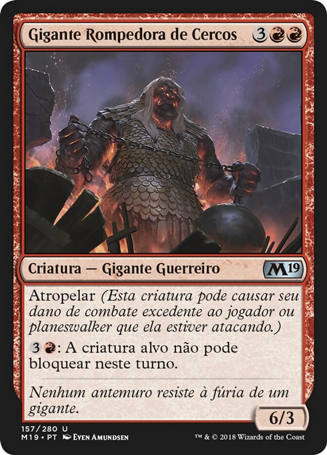 Gigante Rompedora de Cercos