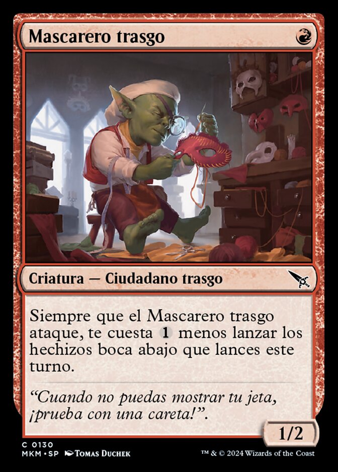 Mascarero trasgo