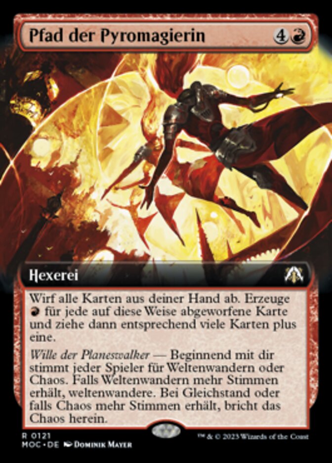 Pfad der Pyromagierin