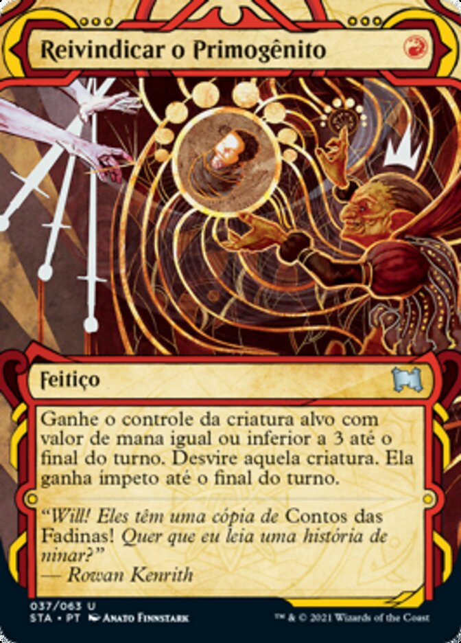 Reivindicar o Primogênito