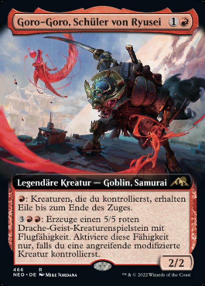 Goro-Goro, Schüler von Ryusei