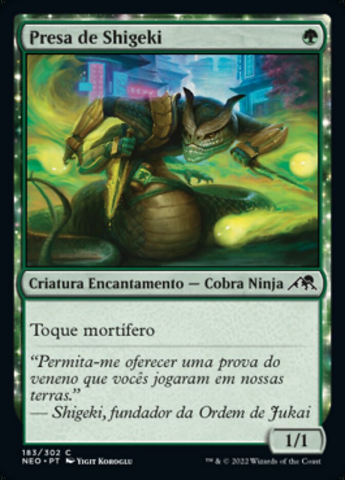 Presa de Shigeki