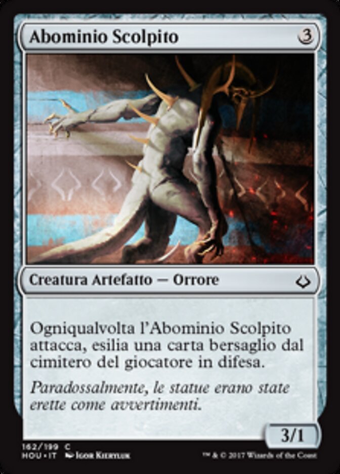 Abominio Scolpito