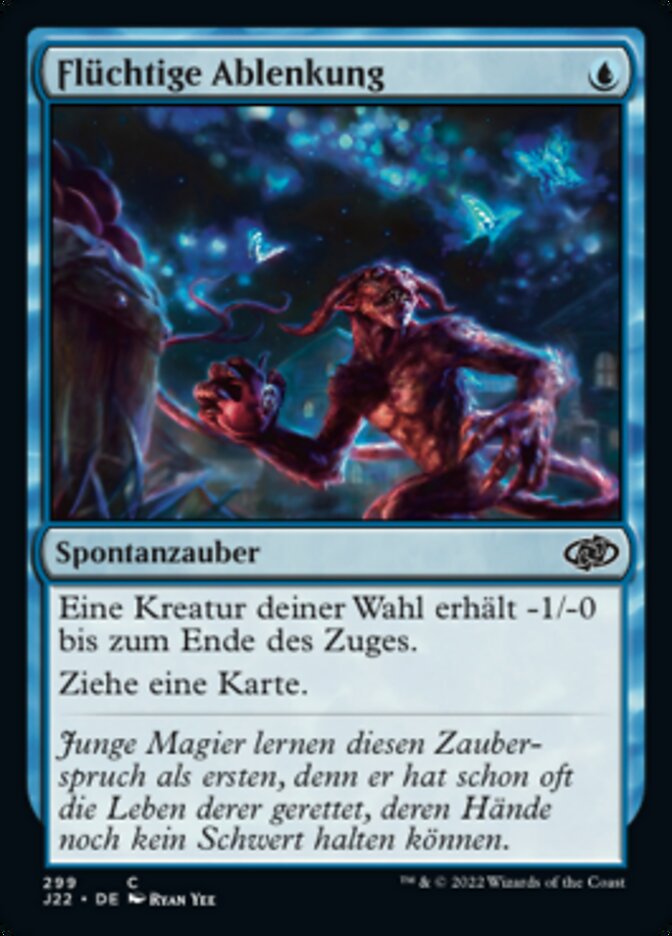 Flüchtige Ablenkung