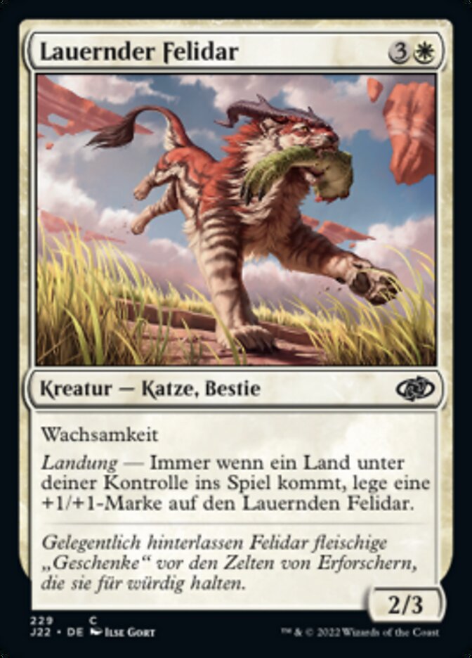 Lauernder Felidar