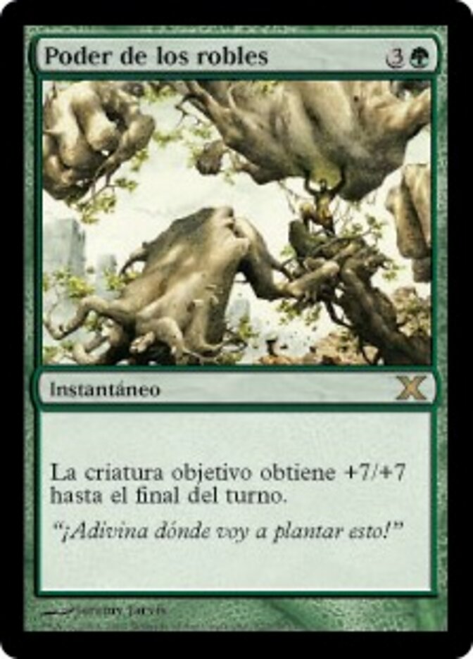 Poder de los robles