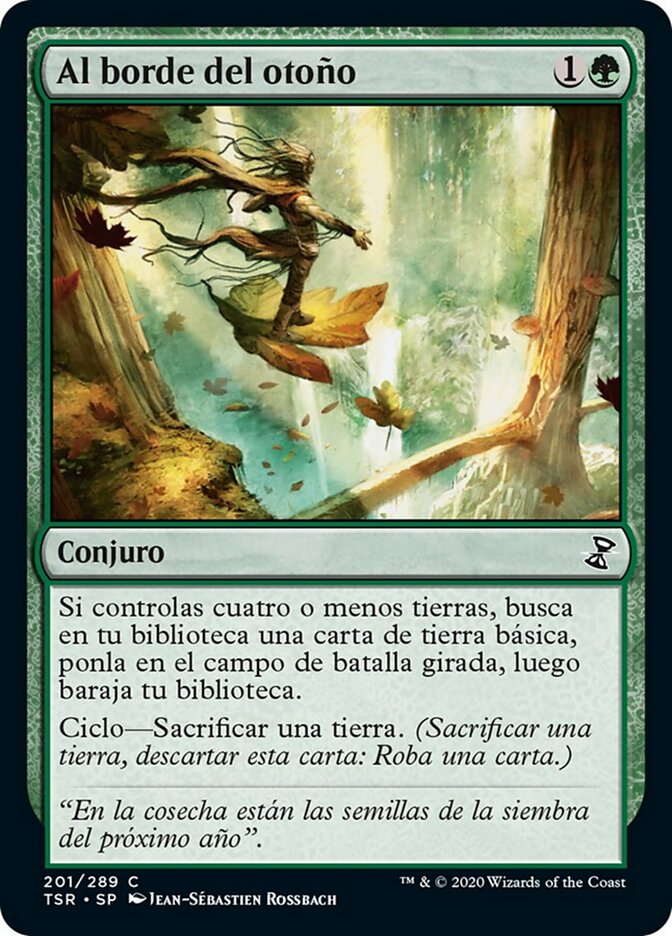 Al borde del otoño