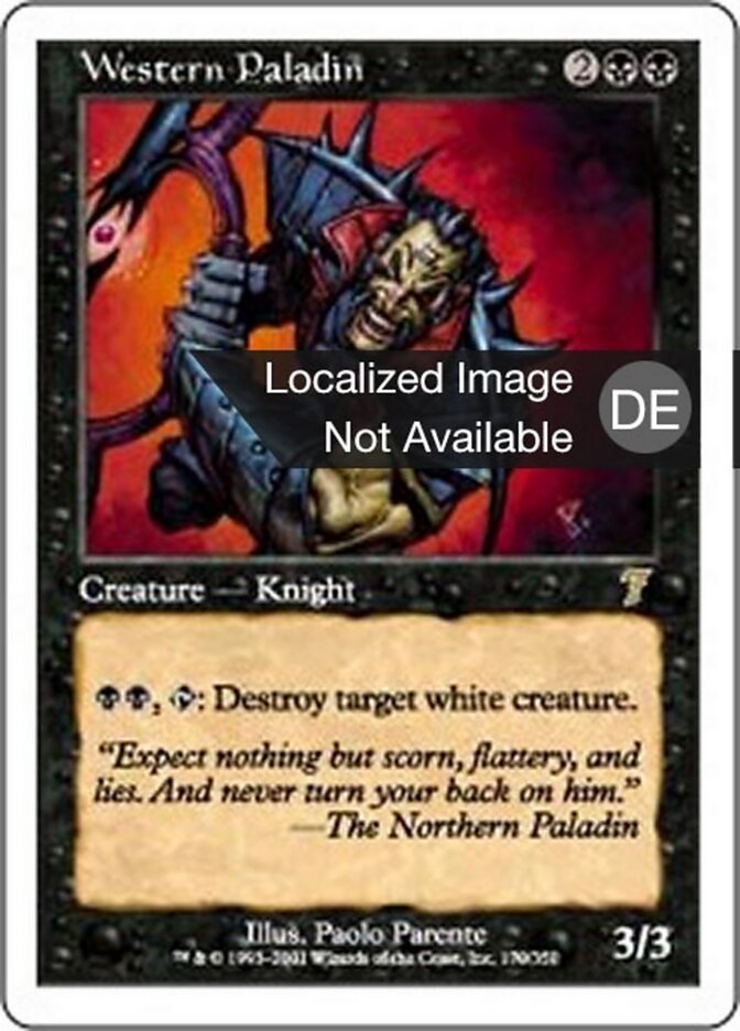 Paladin des Westens