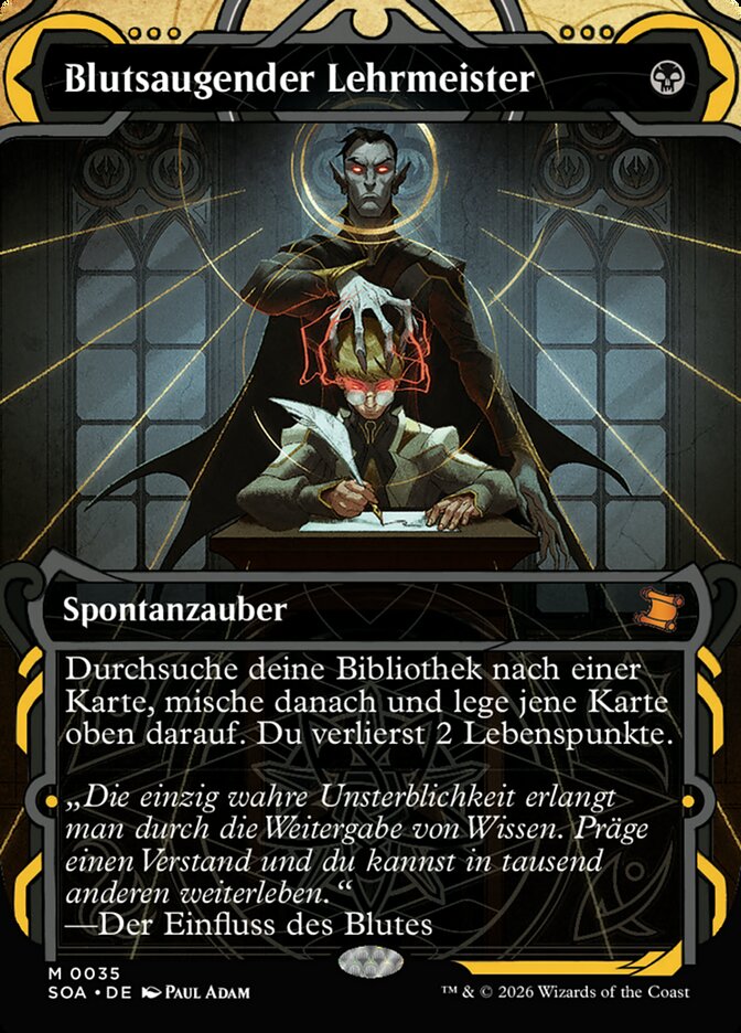 Blutsaugender Lehrmeister