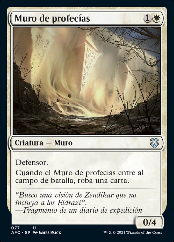 Muro de profecías