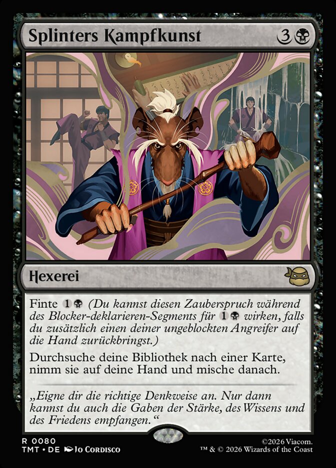 Splinters Kampfkunst