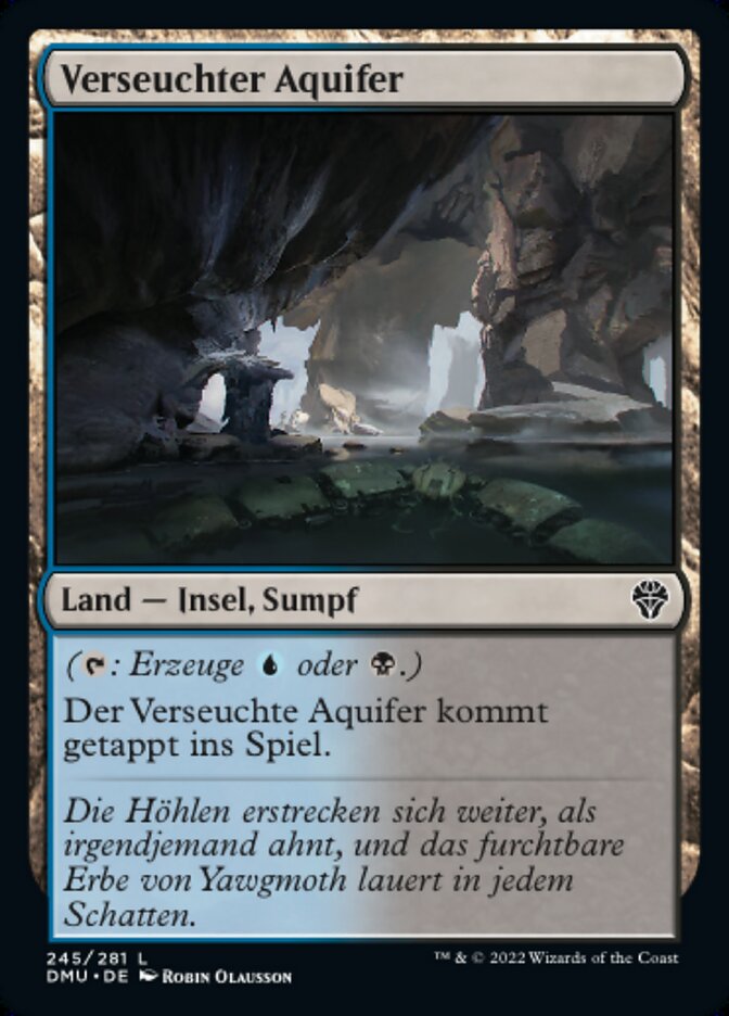 Verseuchter Aquifer
