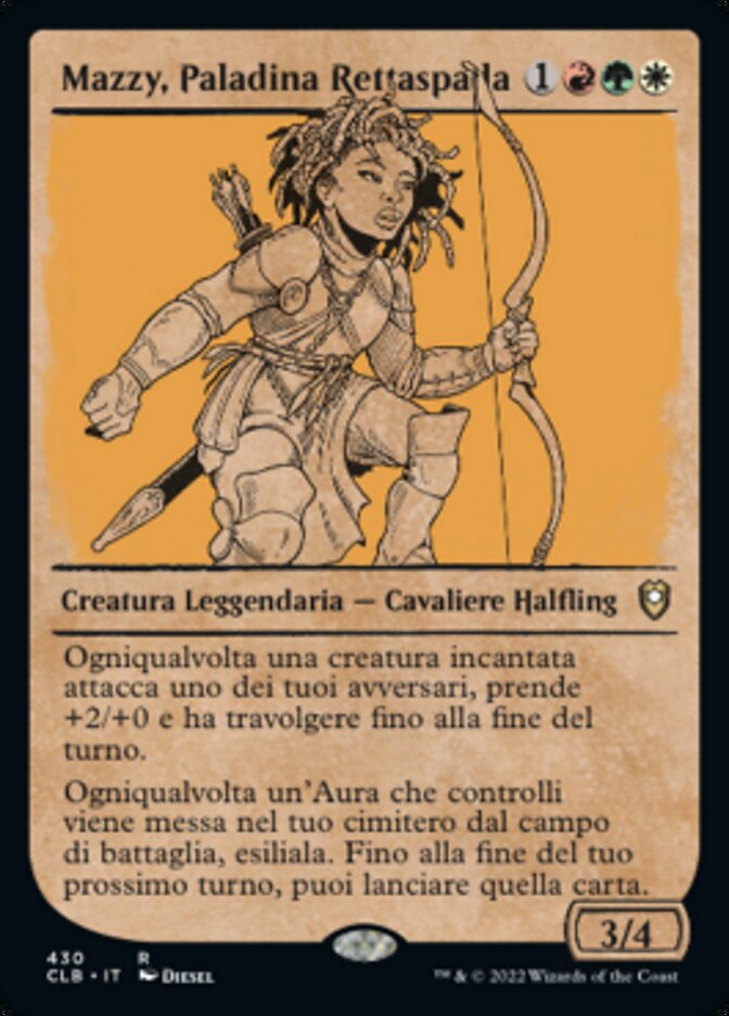 Mazzy, Paladina Rettaspada