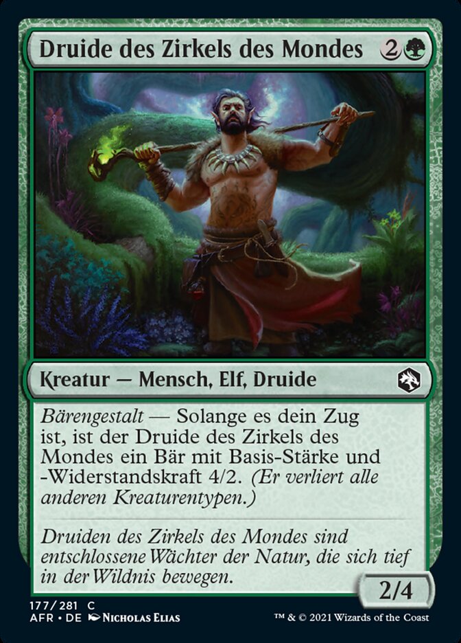 Druide des Zirkels des Mondes