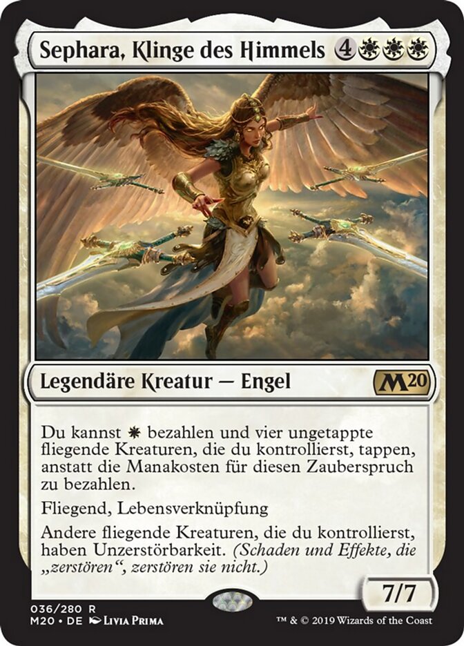 Sephara, Klinge des Himmels