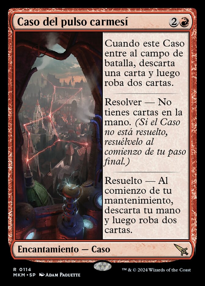 Caso del pulso carmesí