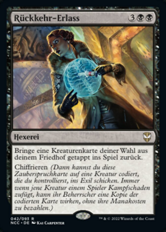 Rückkehr-Erlass