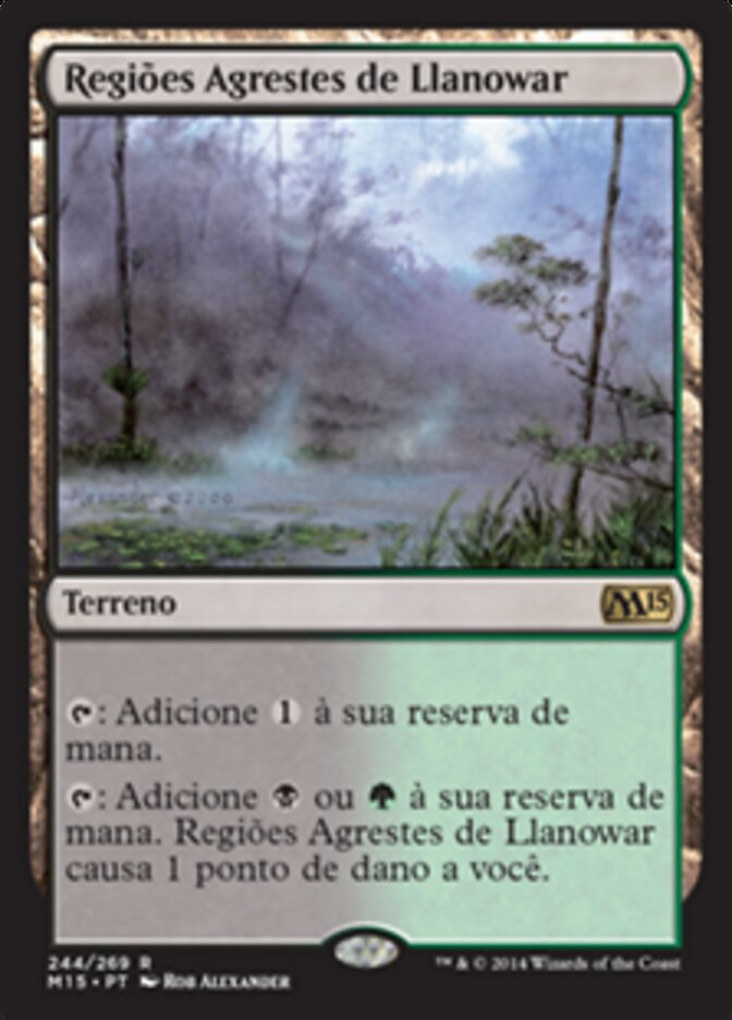 Regiões Agrestes de Llanowar