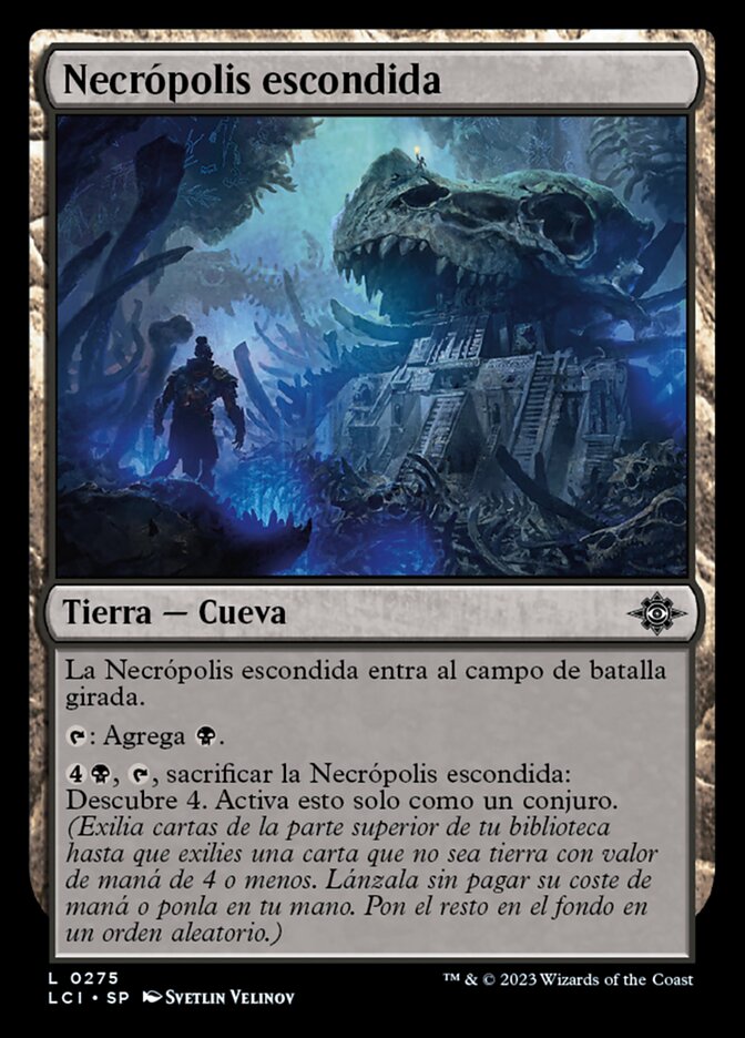 Necrópolis escondida