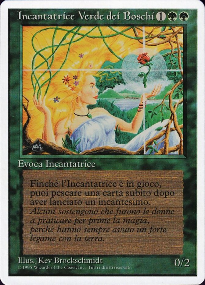 Incantatrice Verde dei Boschi