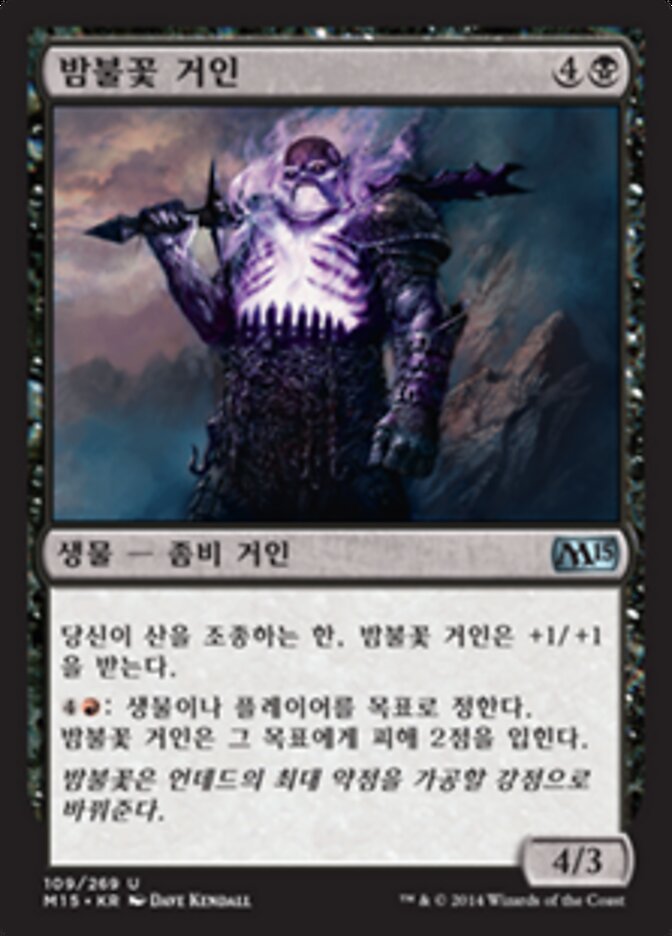 밤불꽃 거인