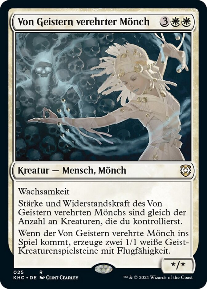 Von Geistern verehrter Mönch