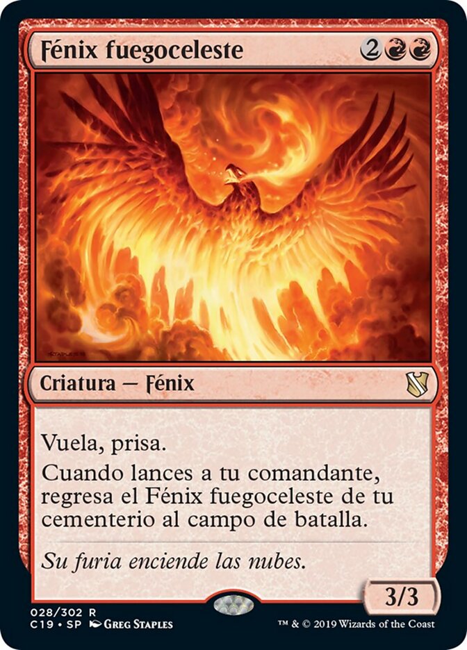 Fénix fuegoceleste