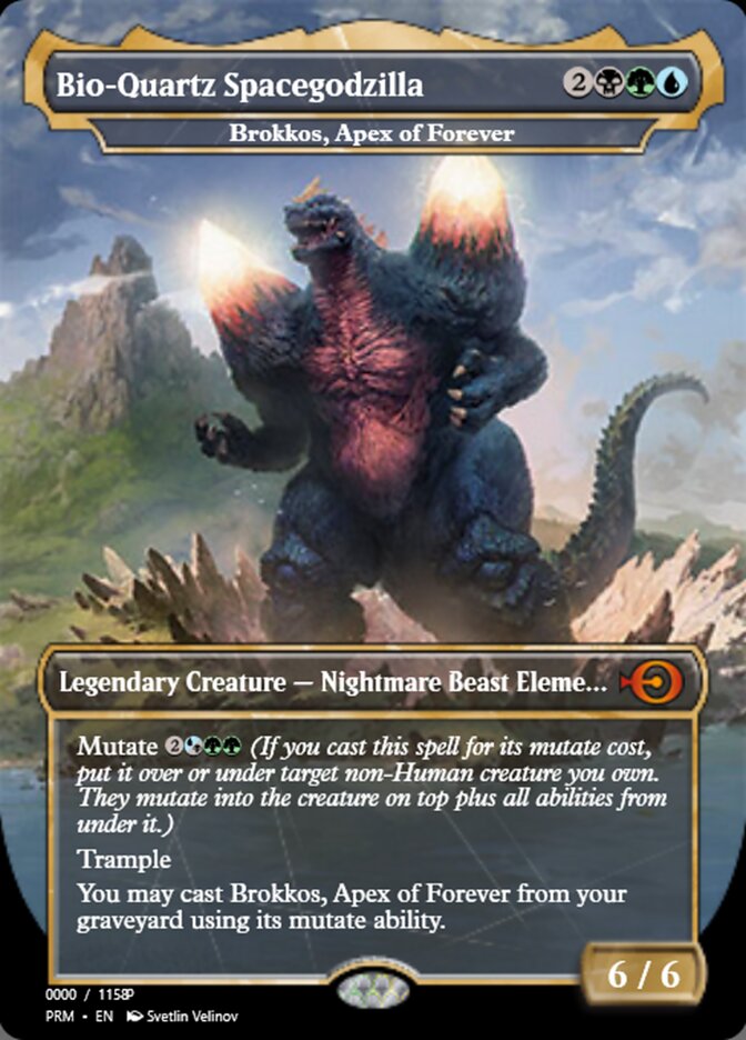 Bio-Quartz Spacegodzilla