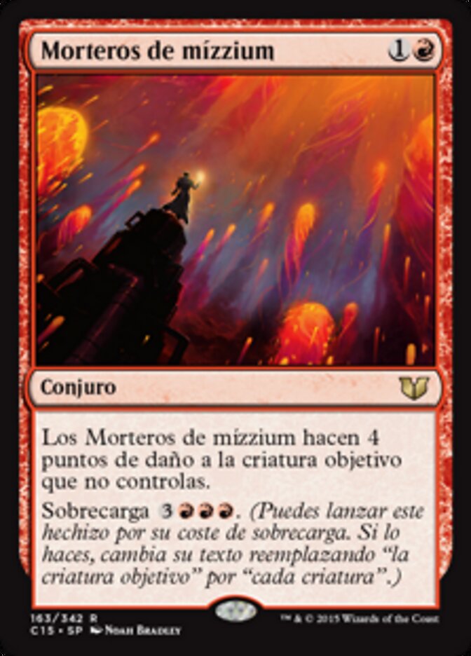 Morteros de mízzium