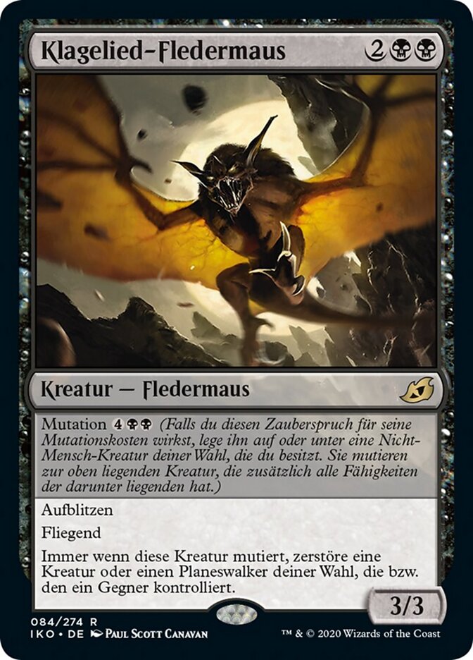 Klagelied-Fledermaus